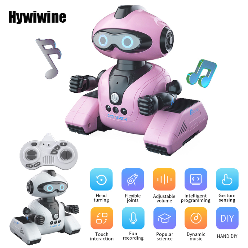 Kids Education Program - Mainan cerdas RC Robot penginderaan CADY