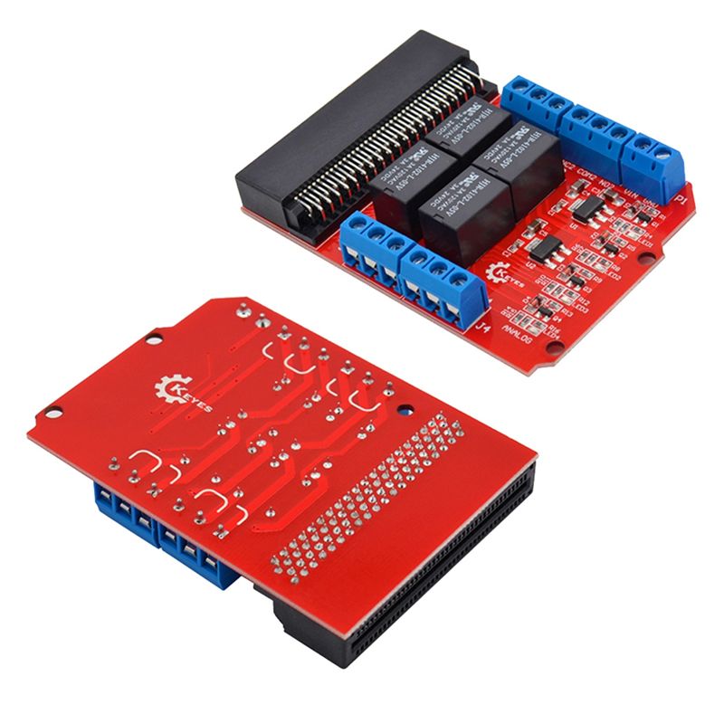 Kids Education Program - Modul Relay 4 Saluran SCLS Microbit