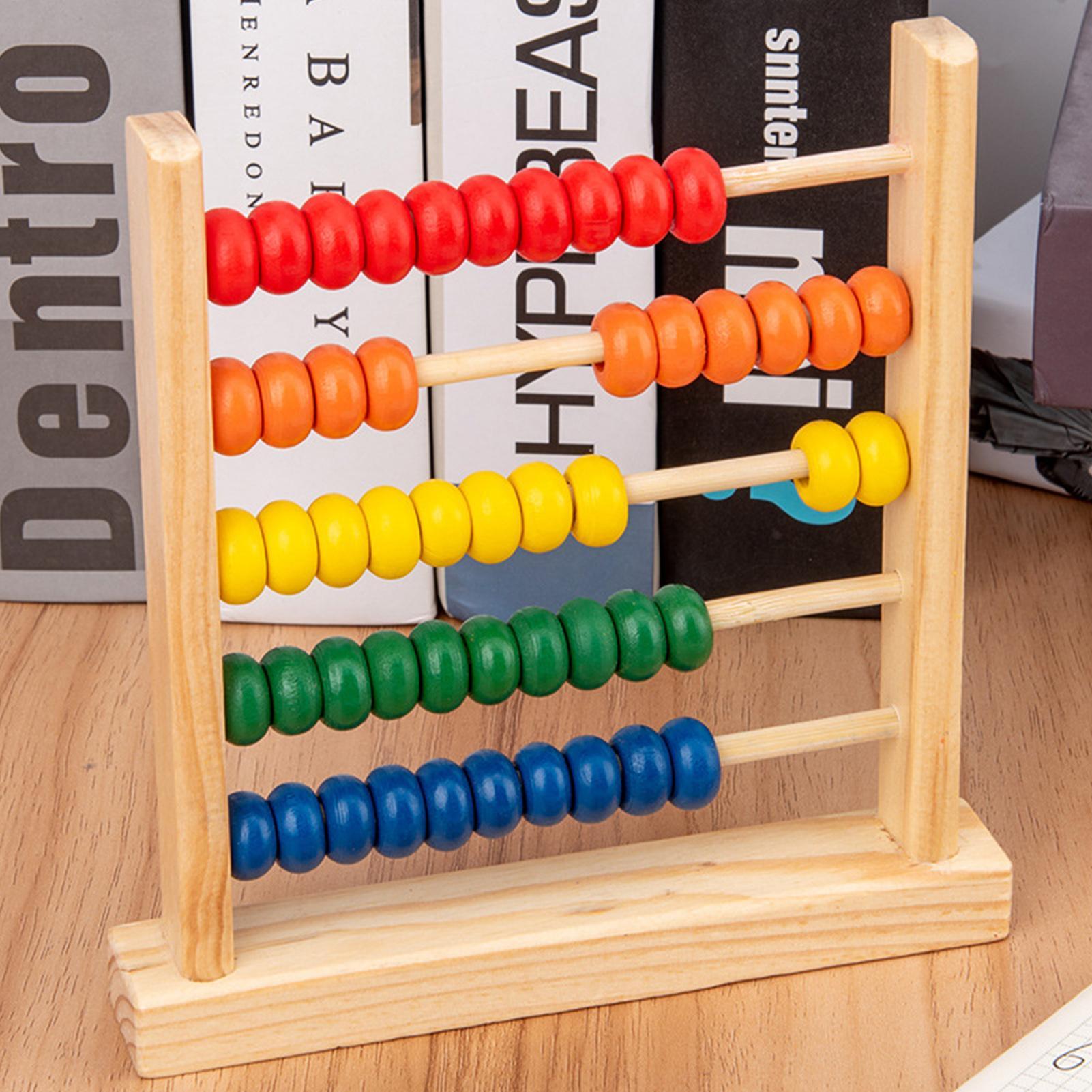 Mainan Sempoa Bingkai Kayu Ala - Abacus Counting Bead ulasan dan harga