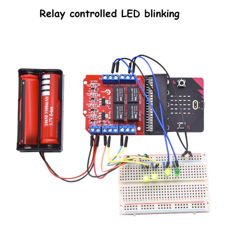 Modul Relay 4 Saluran SCLS Mic - Kids Education Program ulasan dan harga