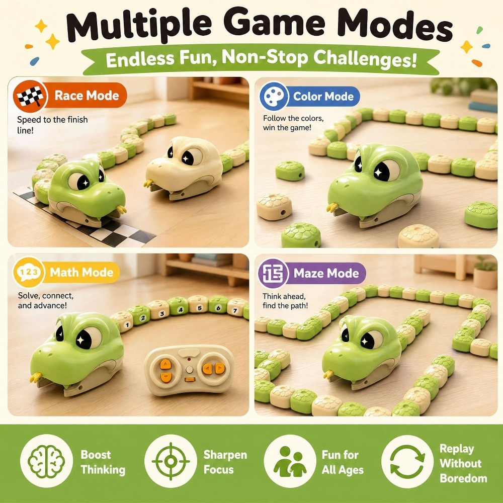Mainan Ular Serakah yang Diken - Kids Educational Device ulasan dan harga