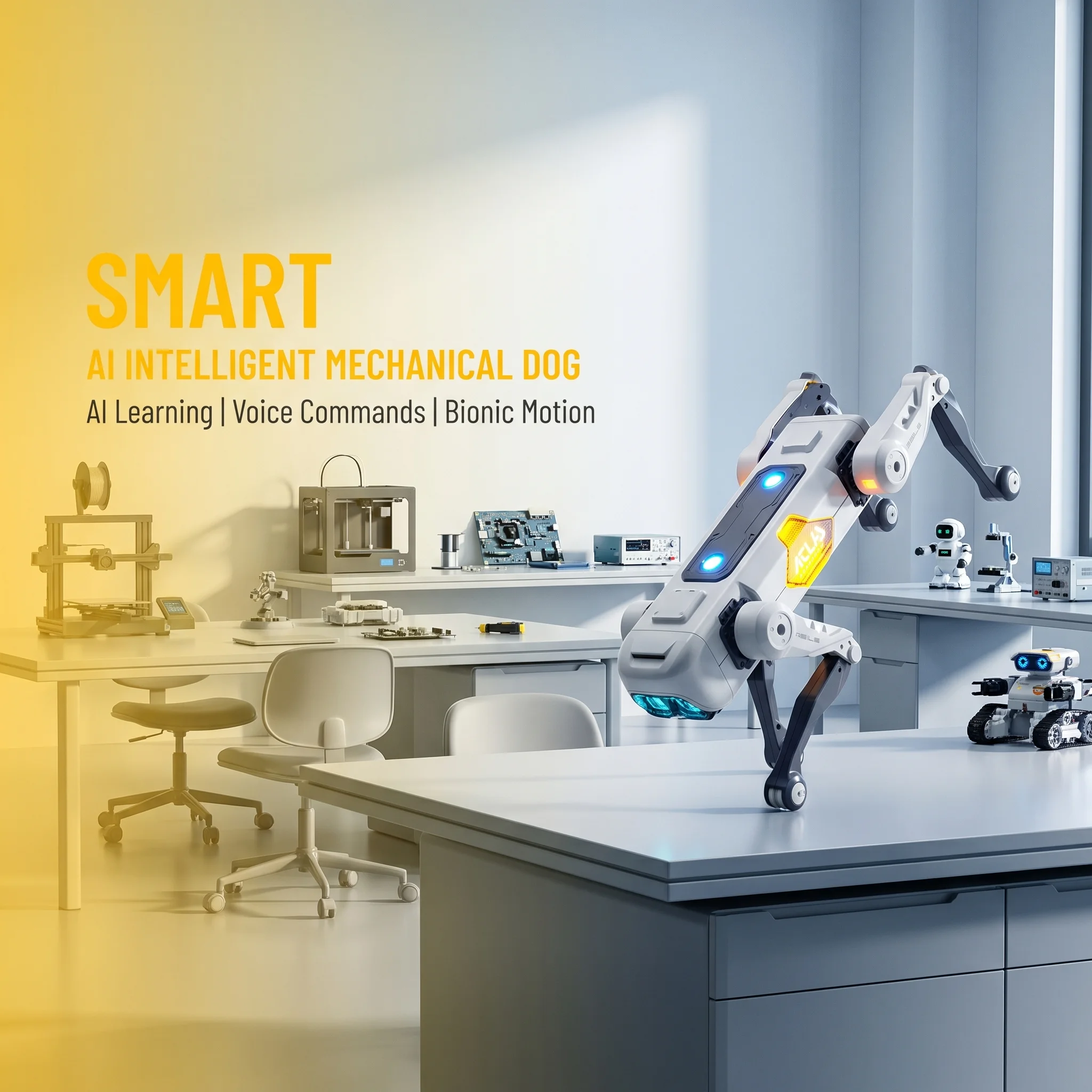 Robot Anjing Pintar AI, Kontro - Kids Educational Device ulasan dan harga