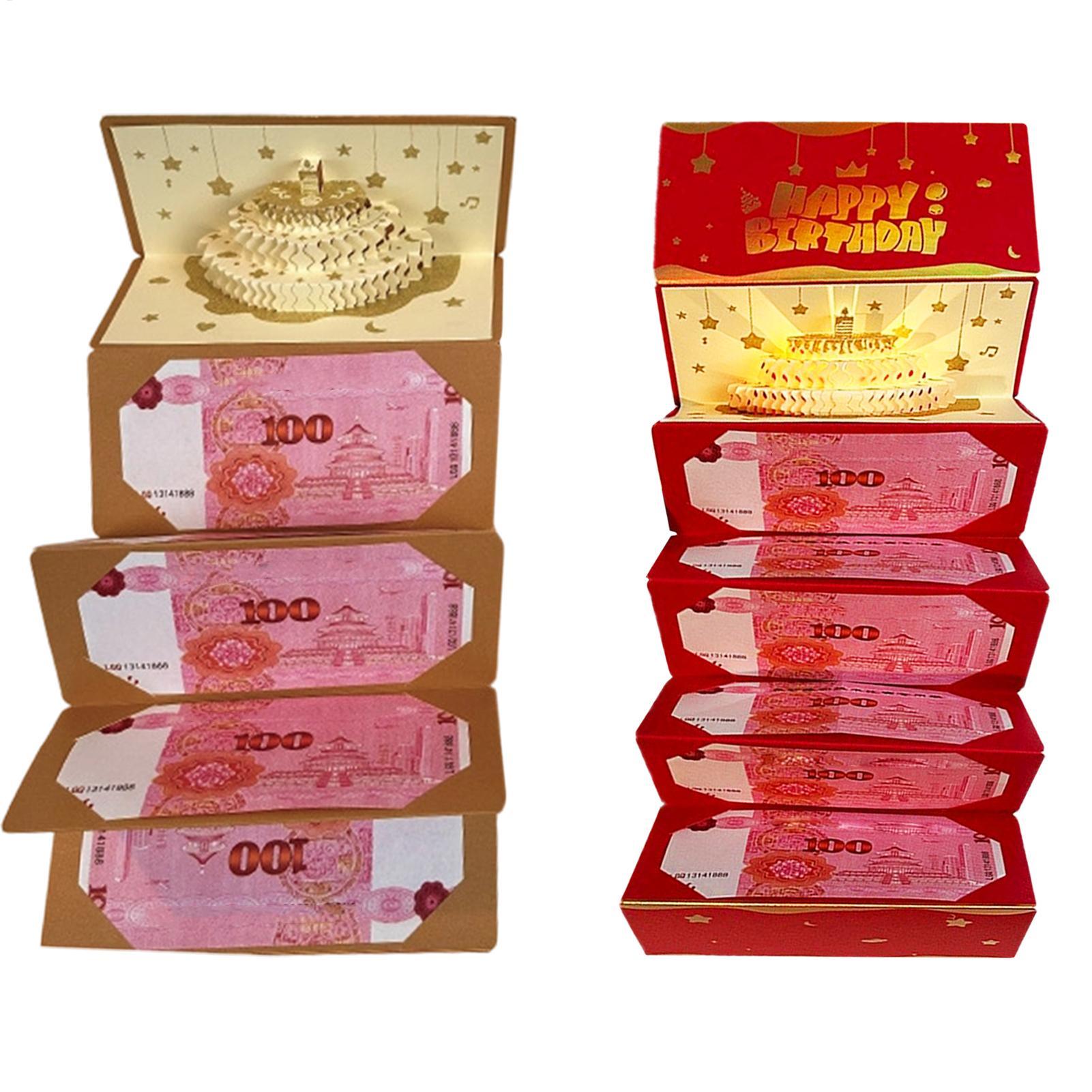 Amplop Uang Ulang Tahun Kue 3D - Kids Education Money ulasan dan harga